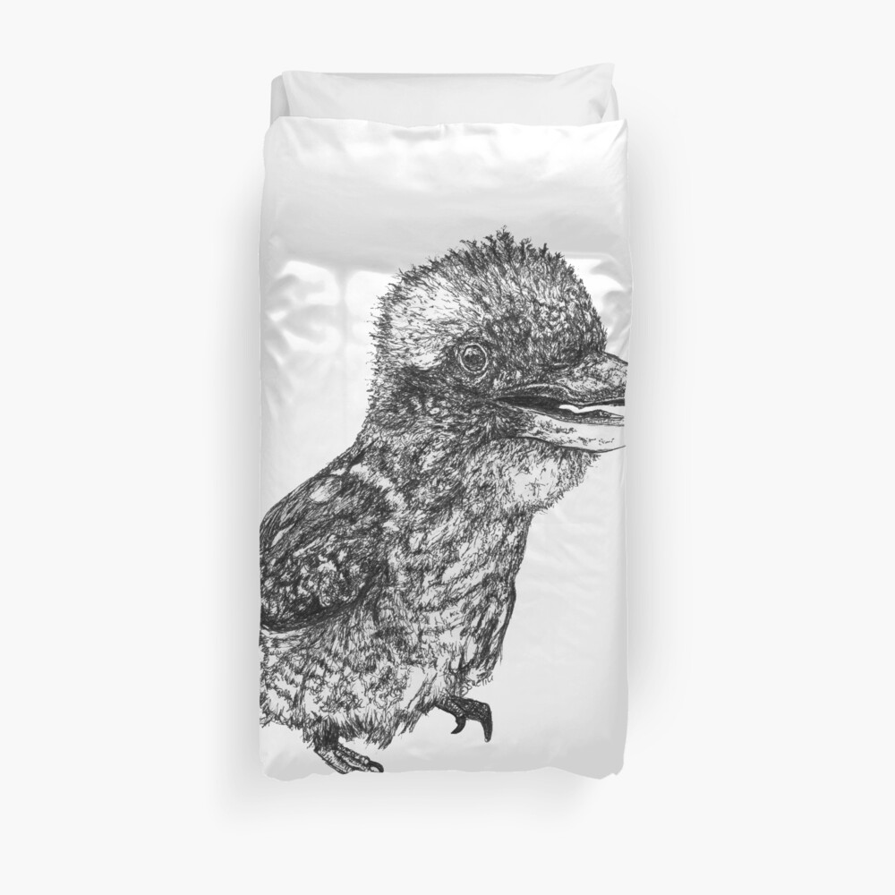 Mu Mu the Kookaburra Duvet Cover