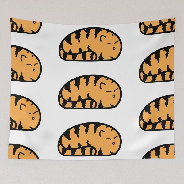 Item preview, Cute little ginger cat blob designed and sold by AshStore.
