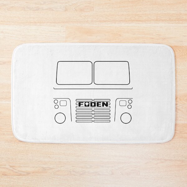 Item preview, Foden S83 classic 1970s lorry black outline graphic designed and sold by soitwouldseem.