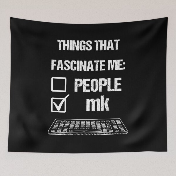Item preview, Fascinated by Mechanical Keyboards not people designed and sold by Beyond Words.