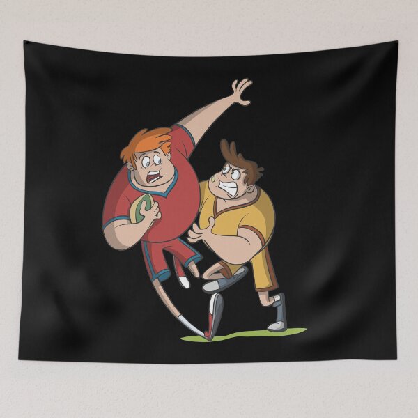 Item preview, Rugby Tackle designed and sold by Monkey Ful.