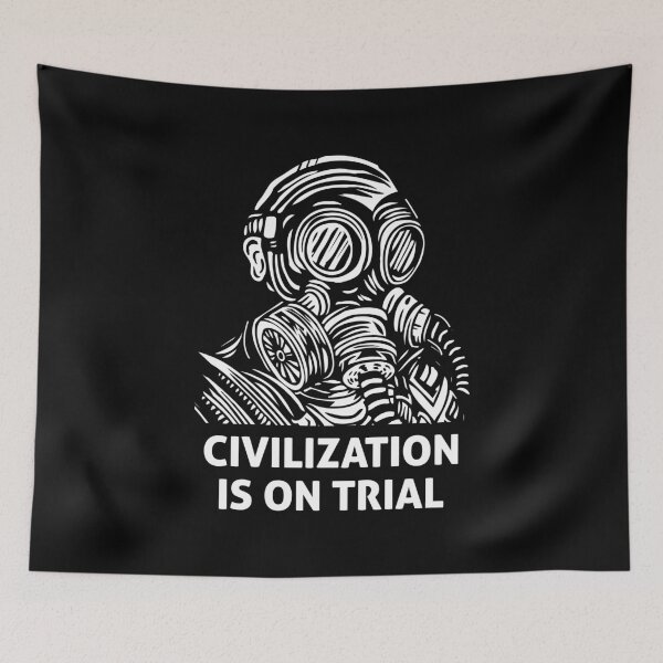 Item preview, Civilization Is On Trial designed and sold by borderland.