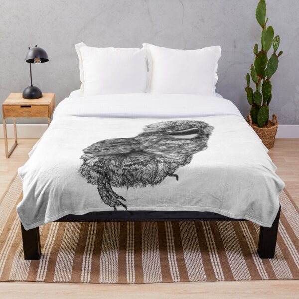 Nelson the Kookaburra Throw Blanket
