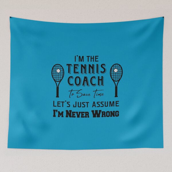 Item preview, Tennis Coach designed and sold by VibrantGifts.