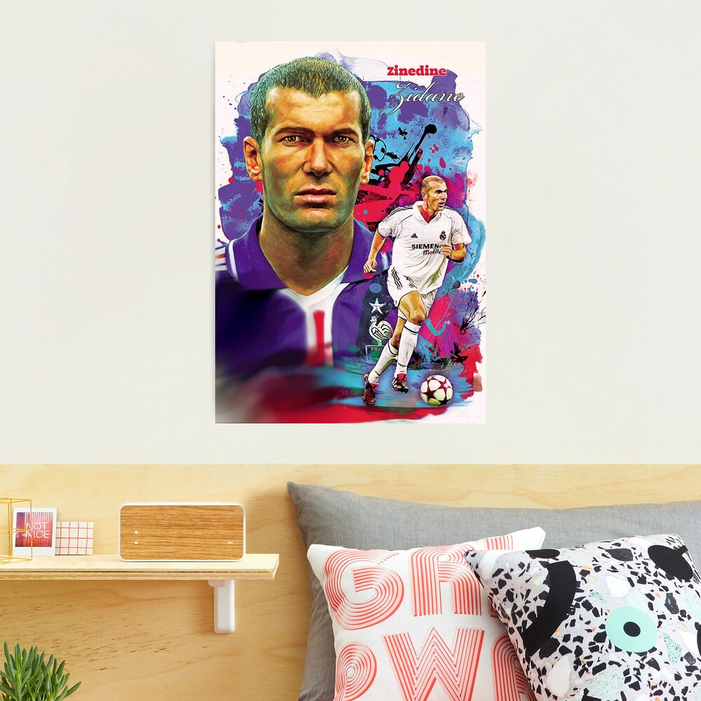 Zinedine Zidane Framed Art Prints for Sale - Fine Art America