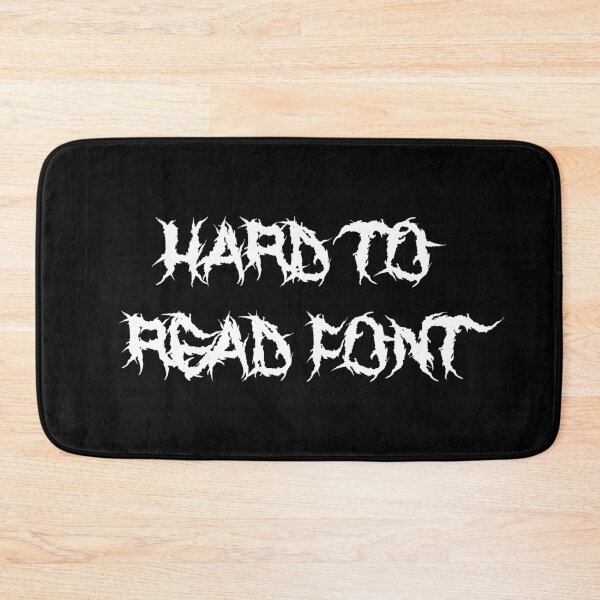 Item preview, Hard to read font designed and sold by Printd.