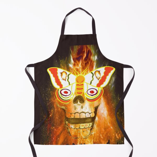 Item preview, FIRE MOTH DEMON OPTICAL ILLUSION - Step away from the computer and have another look designed and sold by Tim Forder.
