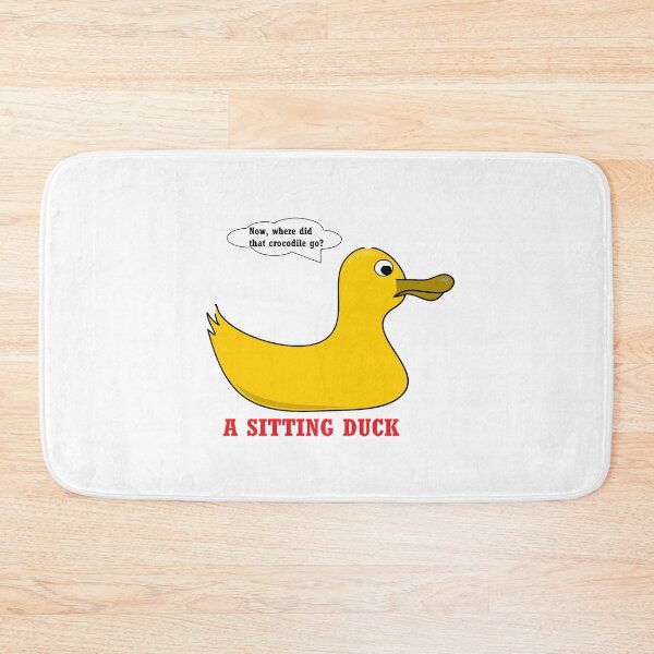 Item preview, A sitting duck designed and sold by PillowPuns.