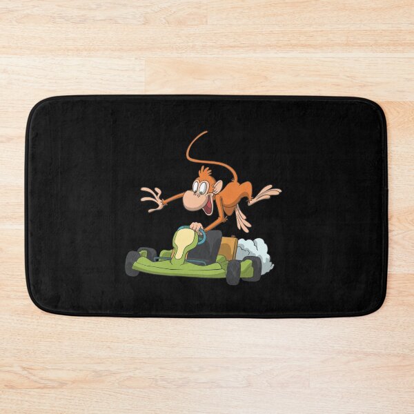 Artikelvorschau, Affe in einem Rennkart entworfen und verkauft von Monkey Ful.