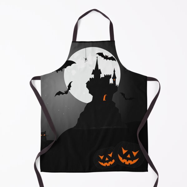 Item preview, Scary Dark Halloween Castle designed and sold by Fashimation20.