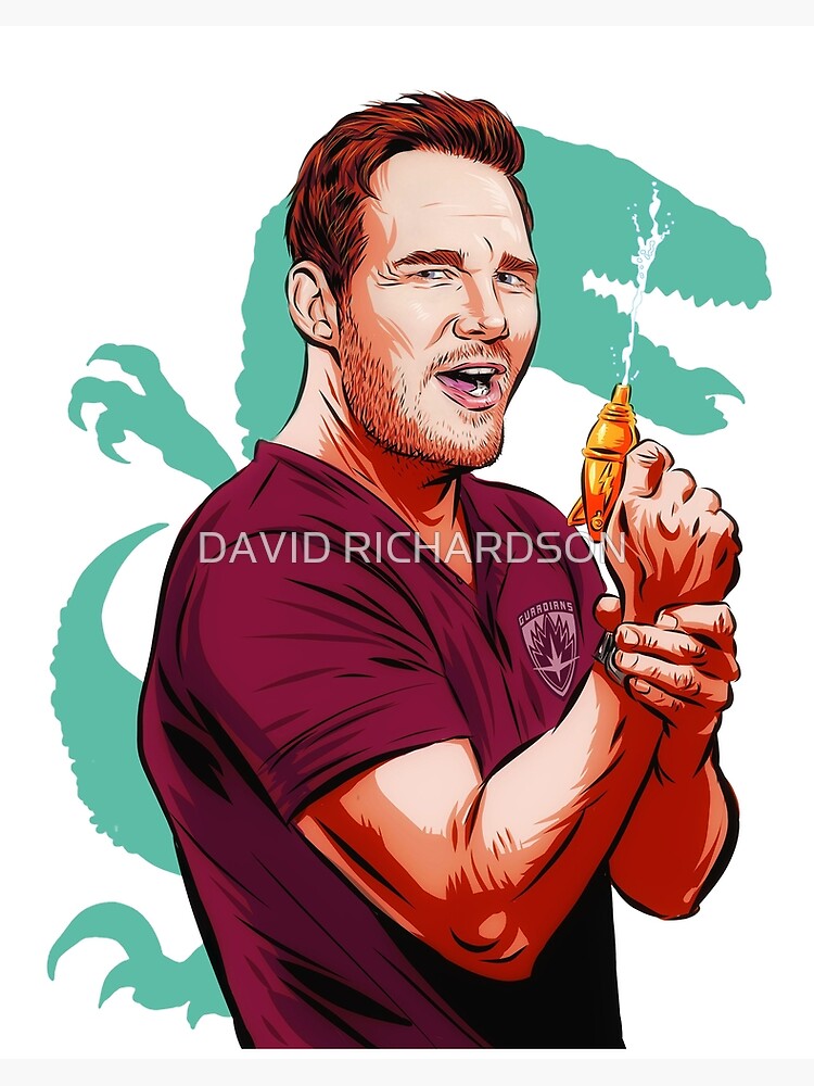 Copy of Chris Pratt - HIGH QUALITY POSTER BOARD PRINT