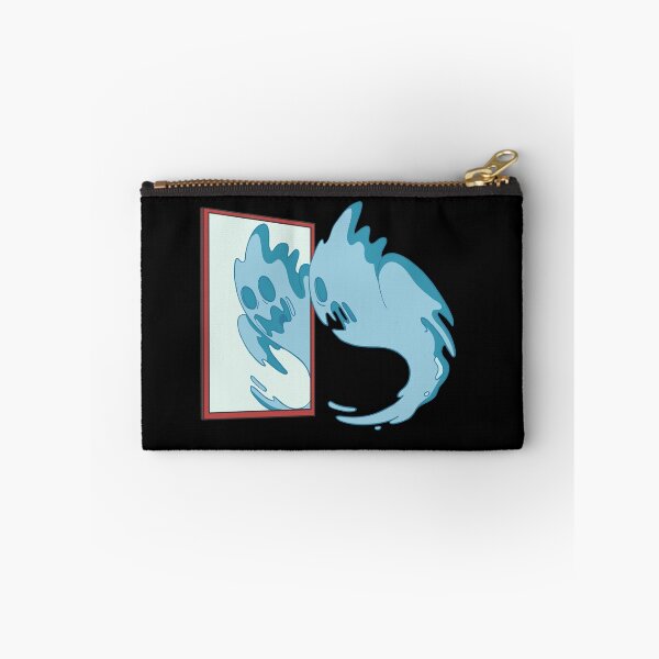 Item preview, Funny ghost scared by own reflection designed and sold by Monkey Ful.