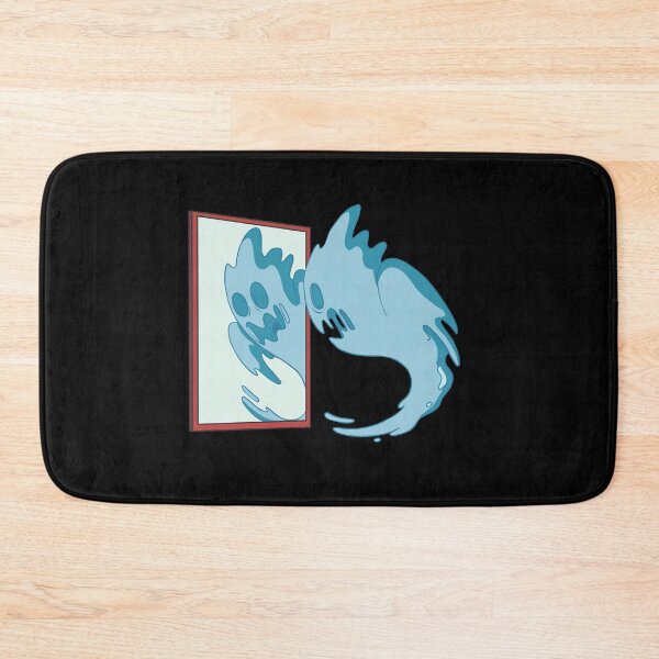 Item preview, Funny ghost scared by own reflection designed and sold by Monkey Ful.