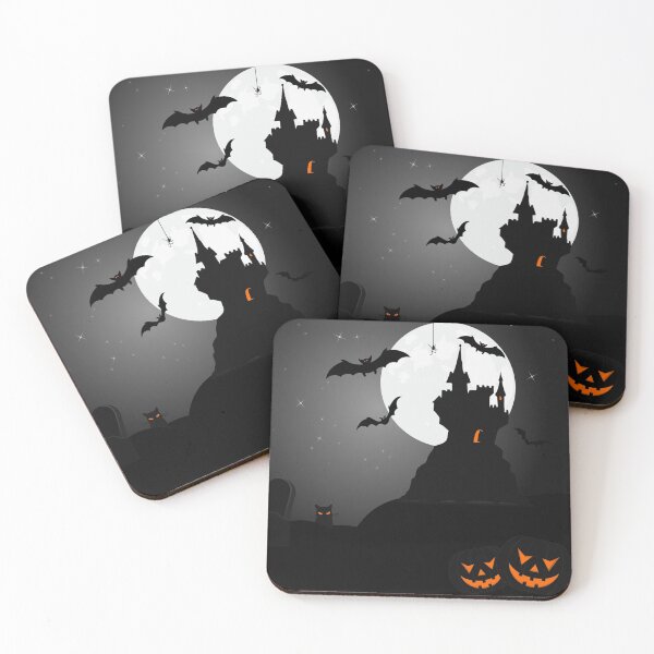 Item preview, Scary Dark Halloween Castle designed and sold by Fashimation20.