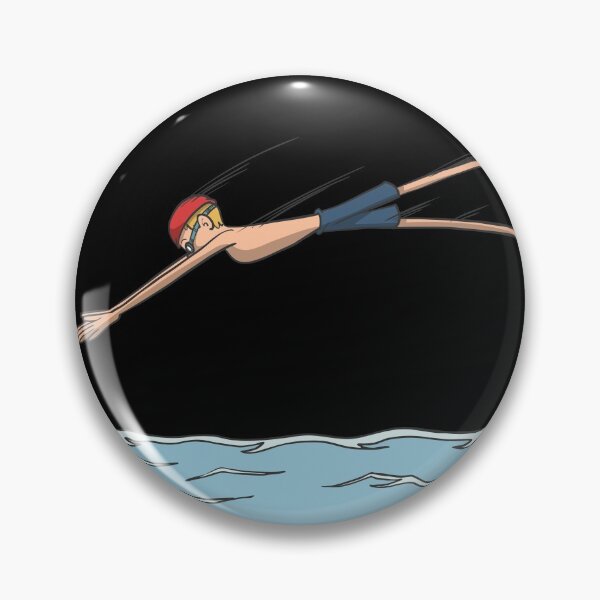 Item preview, Swimmer jumps into the water designed and sold by Monkey Ful.
