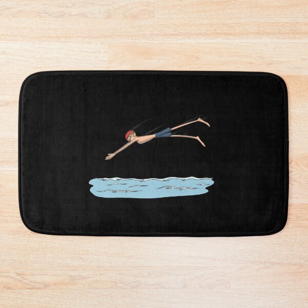 Item preview, Swimmer jumps into the water designed and sold by Monkey Ful.