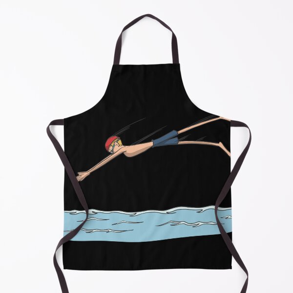 Item preview, Swimmer jumps into the water designed and sold by Monkey Ful.