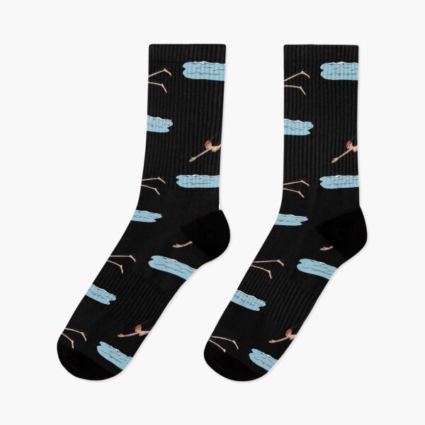 Item preview, Swimmer jumps into the water designed and sold by Monkey Ful.