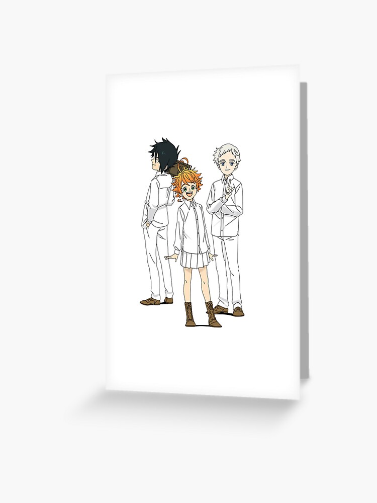 Norman (The Promised Neverland) - White Background | Greeting Card