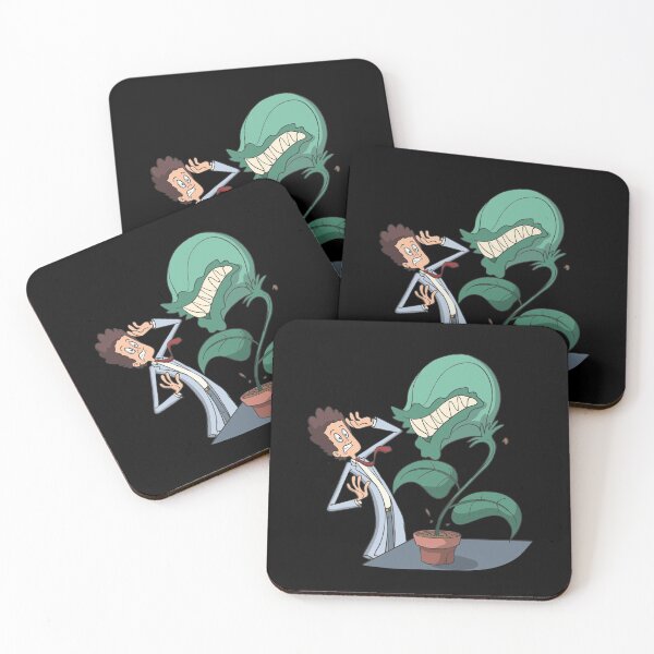 Item preview, biologist with carnivorous plant designed and sold by Monkey Ful.