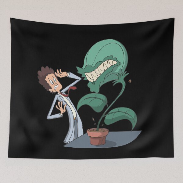 Item preview, biologist with carnivorous plant designed and sold by Monkey Ful.