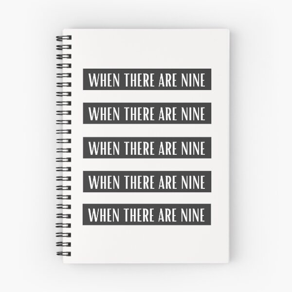 Item preview, When there are nine - RBG designed and sold by OneTimeEngineer.