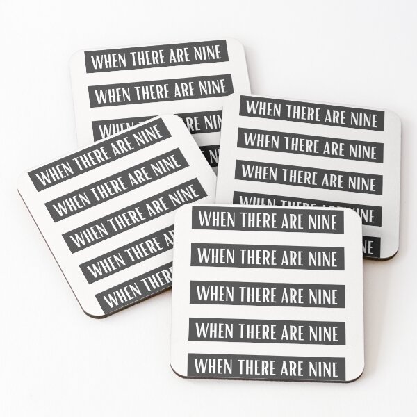 Item preview, When there are nine - RBG designed and sold by OneTimeEngineer.