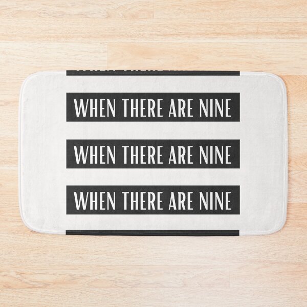 Item preview, When there are nine - RBG designed and sold by OneTimeEngineer.