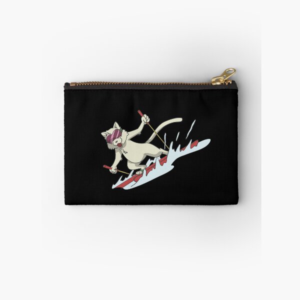 Item preview, Cat on skis skiing designed and sold by Monkey Ful.
