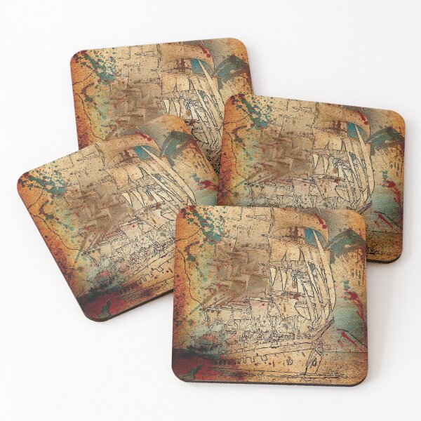Item preview, Sailing fleet. Four-masted Brig designed and sold by CatCoconut-Art.