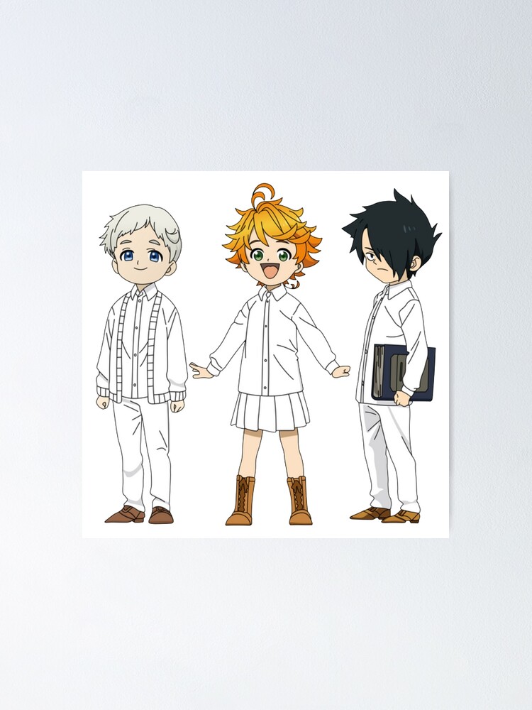 Characters The Promised Neverland Poster for Sale by roywegner