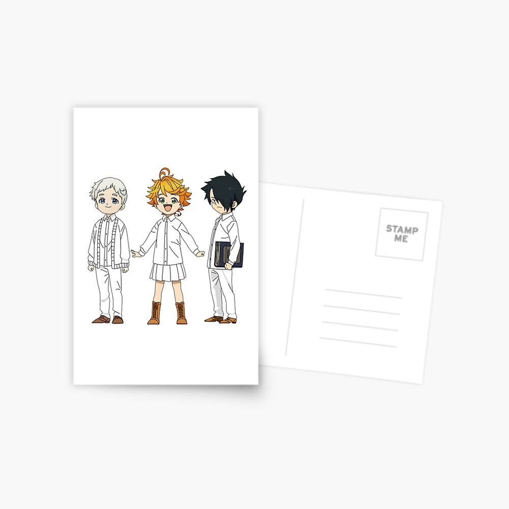 The Promised Neverland - Happy Norman Postcard for Sale by Kami-Anime