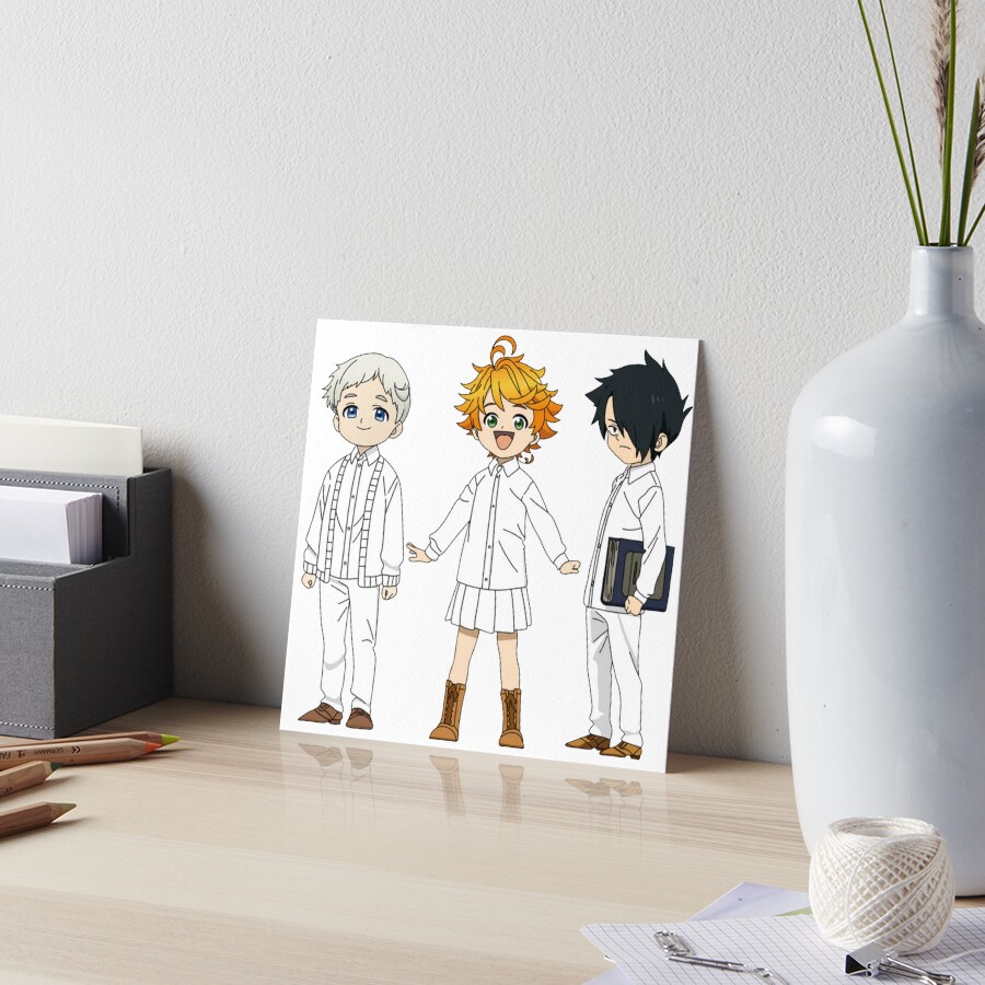 The Promised Neverland Anime Poster Home Decor Paper Wall Posters Emma  Norman Ray Mother Isabella Bar Room Decoration Print Art