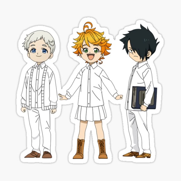 The Promised Neverland Faceless Character Stickers V1 TPN / 