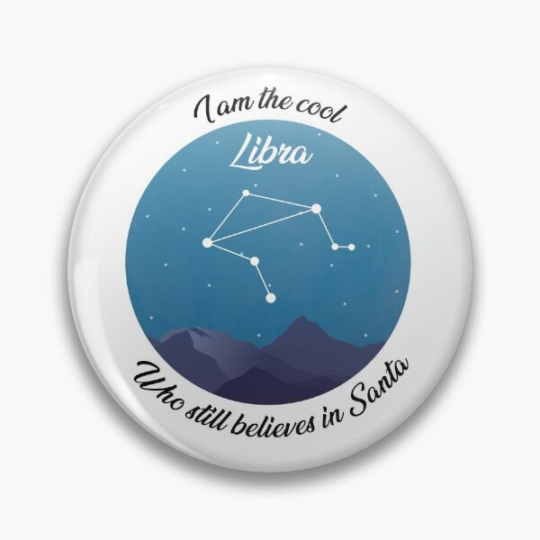 Item preview, Libra Zodiac Sign believer in Santa for Christmas  designed and sold by anins-azuree.