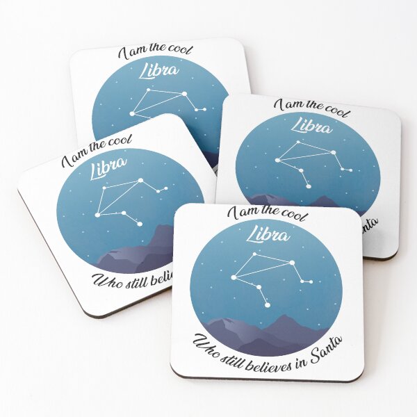 Item preview, Libra Zodiac Sign believer in Santa for Christmas  designed and sold by anins-azuree.