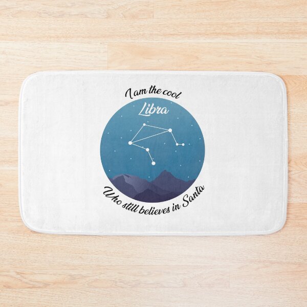Item preview, Libra Zodiac Sign believer in Santa for Christmas  designed and sold by anins-azuree.