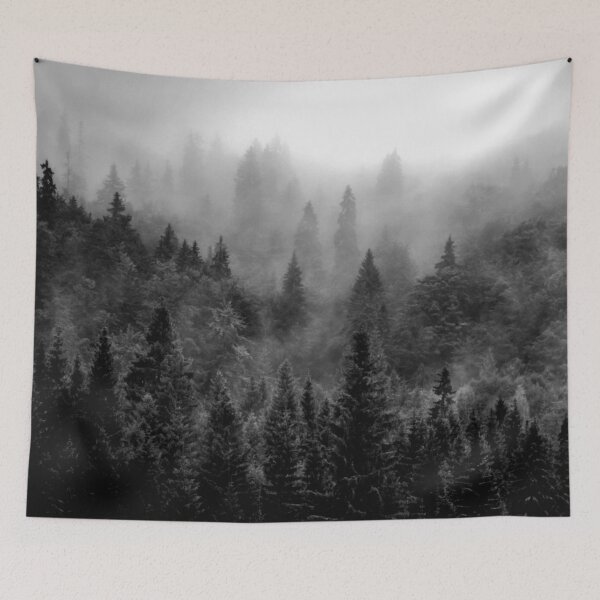 Item preview, Misty Alpine Forest designed and sold by ImageEvolution.