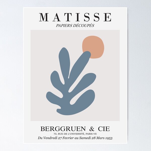 Item preview, Henri Matisse - Cutouts - Papiers Découpés - PRINTS designed and sold by artswag.
