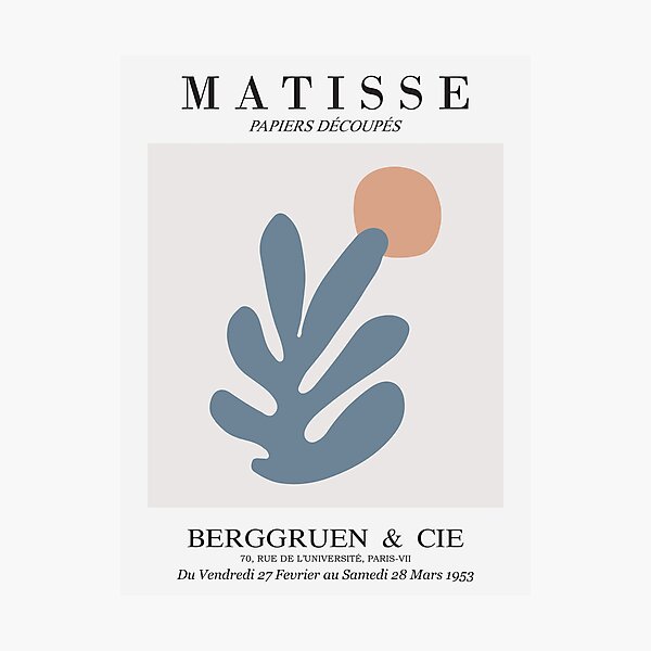 Item preview, Henri Matisse - Cutouts - Papiers Découpés - PRINTS designed and sold by artswag.