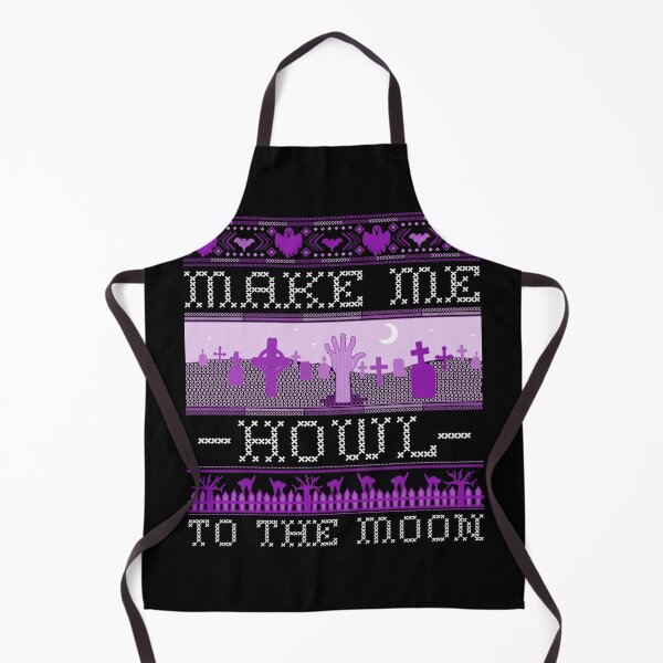 Item preview, Make Me Howl To The Moon | Halloween Holiday | Woven Spooky Graveyard designed and sold by Ainbowz-Artwork.