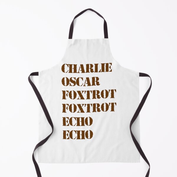Item preview, Coffee spelled in the ICAO alphabet designed and sold by Dirk4171.