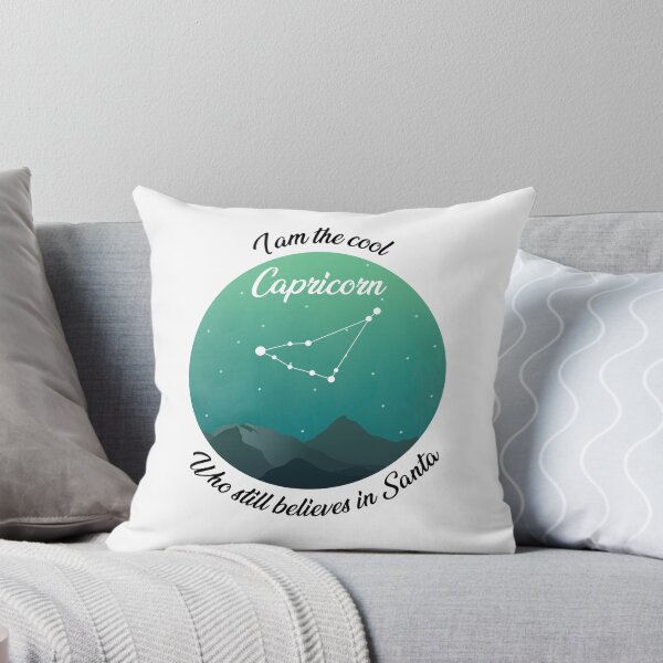 Item preview, Capricorn Zodiac Sign believer in Santa for Christmas  designed and sold by anins-azuree.