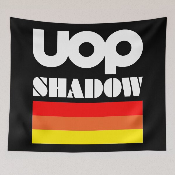 Item preview, UOP Shadow retro F1 sponsor block logo - small designed and sold by retropetrol.