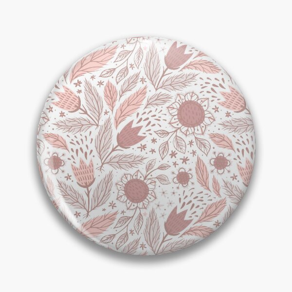 Item preview, Pink Leaf and Flower Pattern designed and sold by Ashstone23.