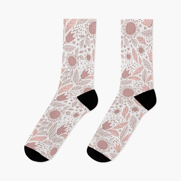 Item preview, Pink Leaf and Flower Pattern designed and sold by Ashstone23.