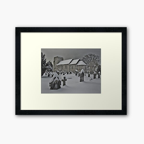 Crisp & Even Framed Art Print