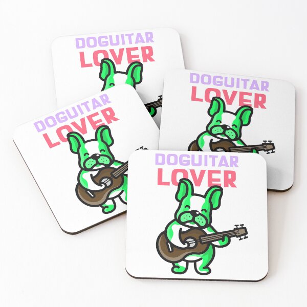 Item preview, Doguitar Lover, Green Dog designed and sold by boisebug.
