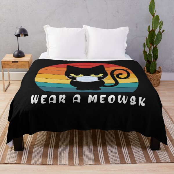 Item preview, Wear a Meowsk Cat Face Mask Kitty Funny cat lover Gift designed and sold by Teimlah.