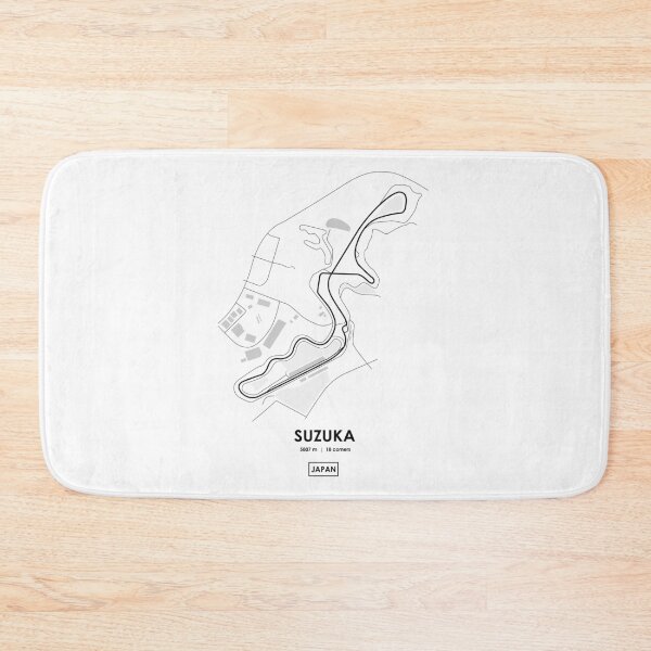 Item preview, Suzuka - Japan Track Map designed and sold by andreanastasio.